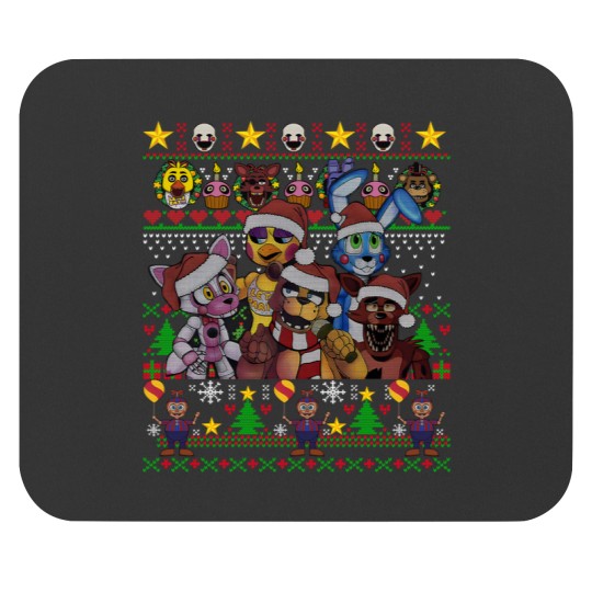 Discover FNAF Five Nights at Freddy's Christmas Ugly Mouse Pads