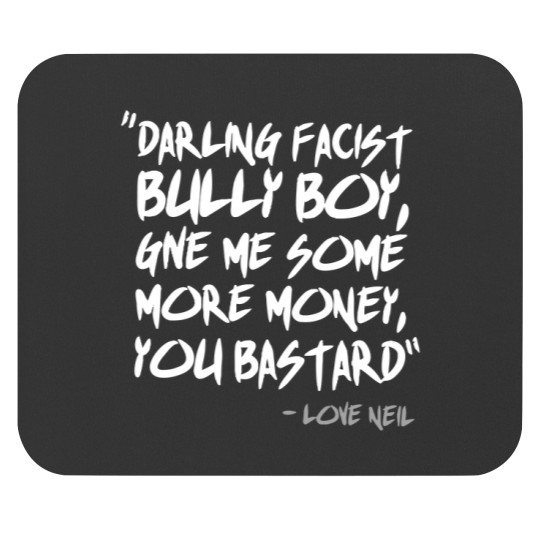 Discover The Young Ones Darling Facist Bully Boy Mouse Pads