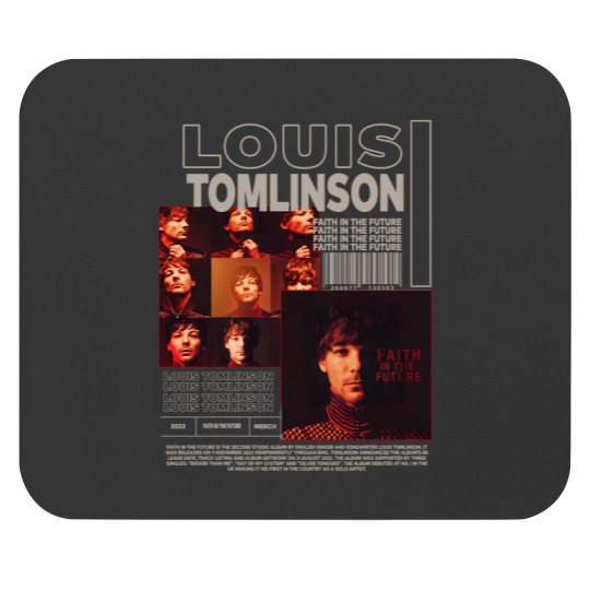 Discover Louis Tomlinson Vintage Mouse Pads, Louis Tomlinson Faith