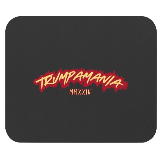 Discover Trumpamania 2024 Mouse Pads, Trumpamania MMXXIV, Trump for President 2024 Mouse Pads