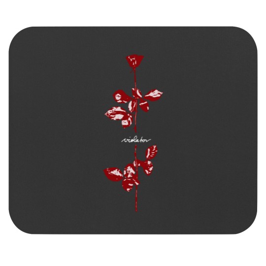 Discover Violator Red - Depeche Mode Mouse Pads