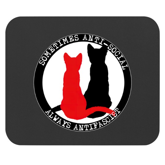 Discover Antifa Cats Mouse Pads