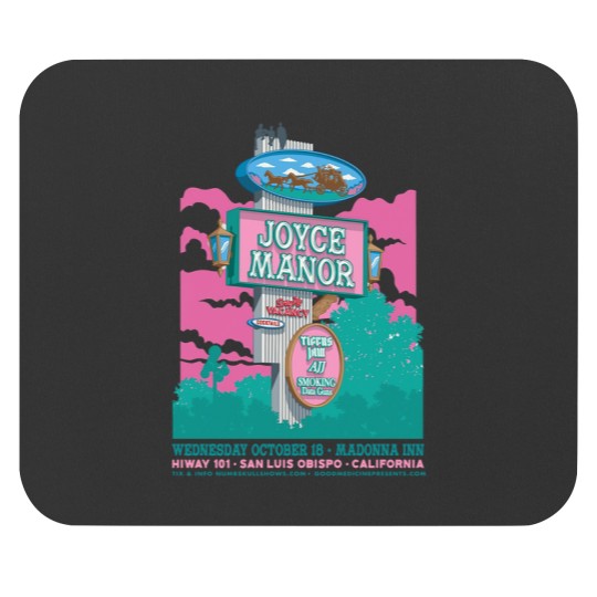 Discover Joyce Manor At Madonna Inn Show Mouse Pads Tigers Jaw Size S-5XL, Multicolor