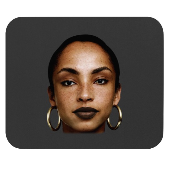 Discover Rare Sade Adu Face Mouse Pads Collection Singer Unisex Mouse Pads