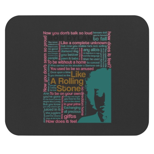 Discover Bob Dylan Like A Rolling Stone Mouse Pads