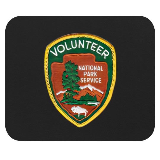 Discover U S National Park Service Volunteer Mouse Pads