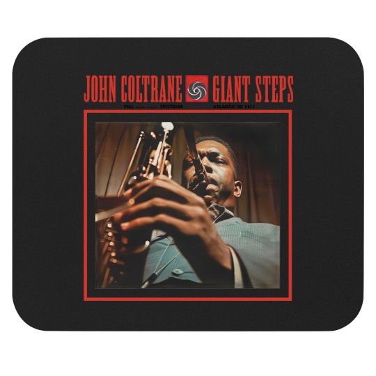 Discover Men's Cotton Crew Mouse Pads John Coltrane Giant Steps
