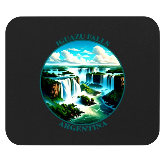 Discover Iguazu Falls Argentina Active Mouse Pads