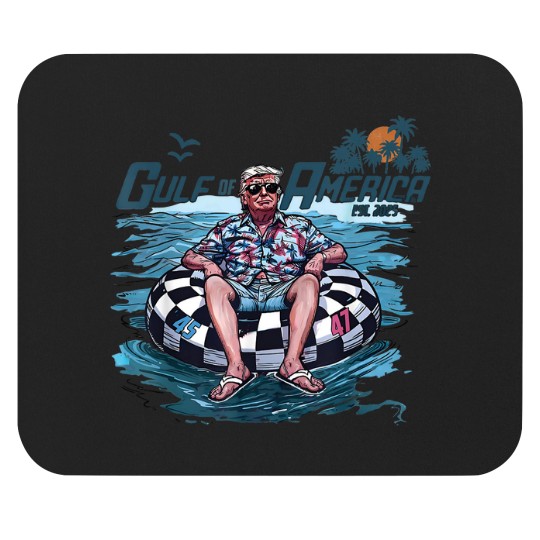 Discover Trump Mouse Pads Gulf Of Us America Est 2025 Mouse Pads