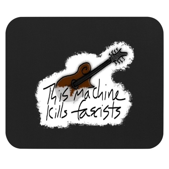 Discover Mandolin This Machine Kills Fascists Mouse Pads
