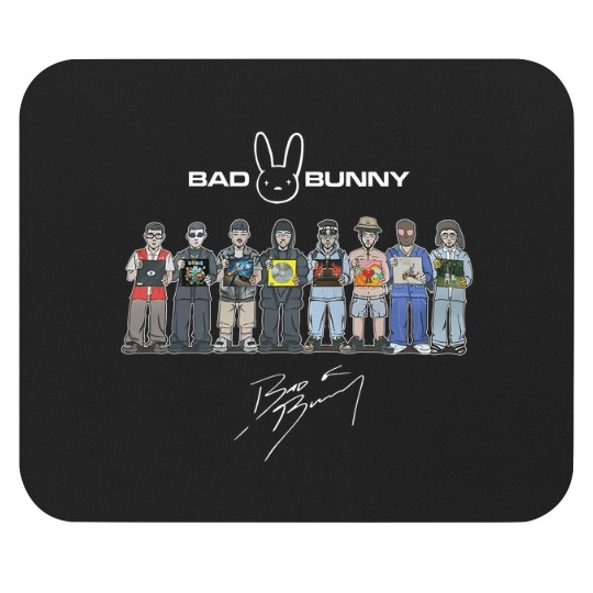 Discover All Albums  Bad Bunny New Album Mouse Pads, Debi Tirar Mas Fotos