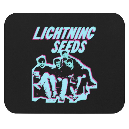 Discover Lightning Seeds Distressed Vintage Style 90s Classic Mouse Pads