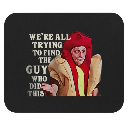 Discover I Think You Should Leave Tim Robinson Hot Dog Mouse Pads, ITYSL Hot Dog Suit Mouse Pads