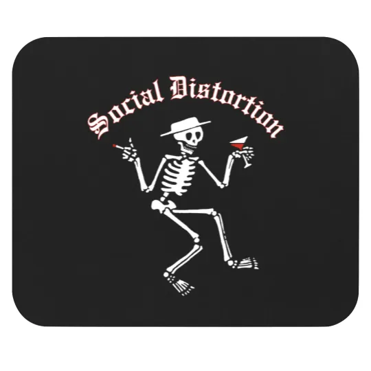 Discover Social Distortion Skull Art Mouse Pads