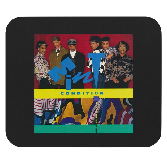 Discover Mint Condition, PRETTY BROWN EYES Mouse Pads