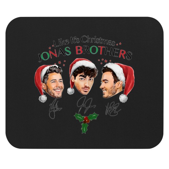 Discover Like It's Christmas Jonas Brothers Mouse Pads, Jonas Brothers Unisex Mouse Pads