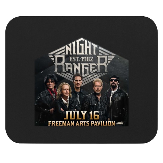 Discover New Night Ranger 2024 Tour Short Sleeve Gift For Fan Mouse Pads