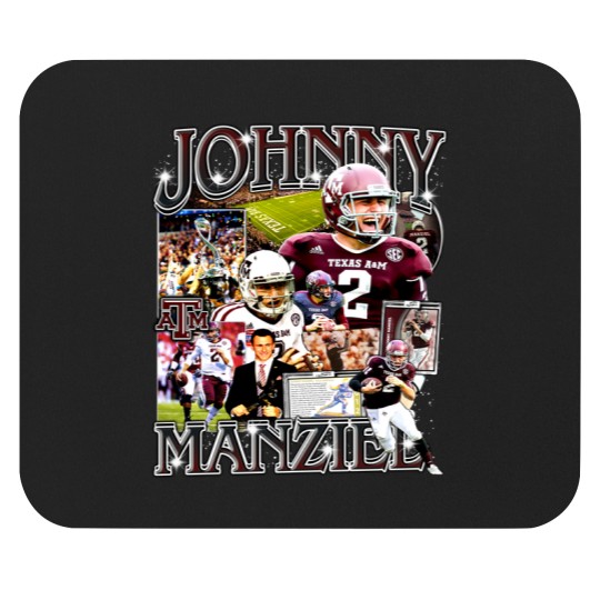 Discover Johnny Manziel Vintage Style Bootleg Mouse Pads, Johnny Manziel Mouse Pads