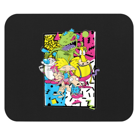 Discover Old School Cartoons 90's Mouse Pads