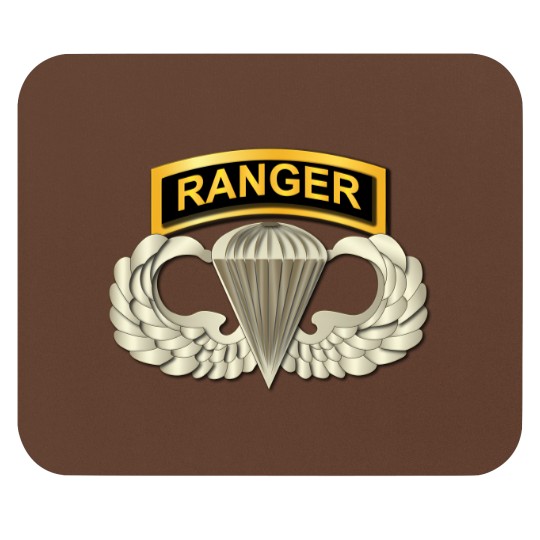 Discover Sof Airborne Badge Ranger Tab Mouse Pads