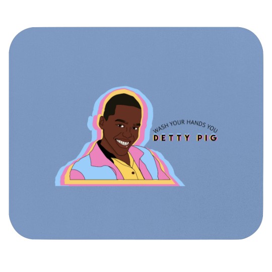 Discover Wash your hands you DETTY PIG Mouse Pads