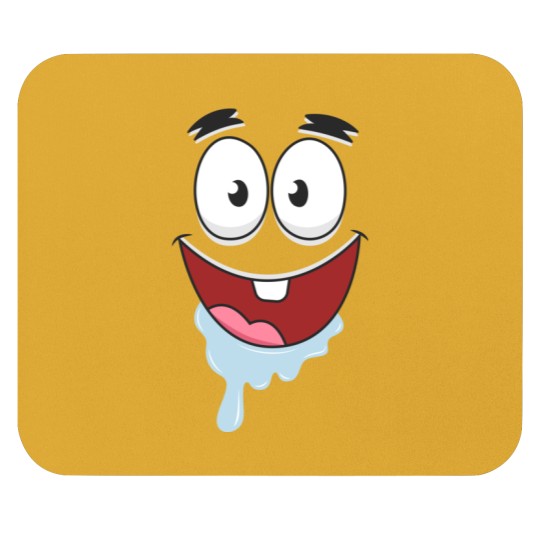 Discover Cute Patrick Face Mouse Pads