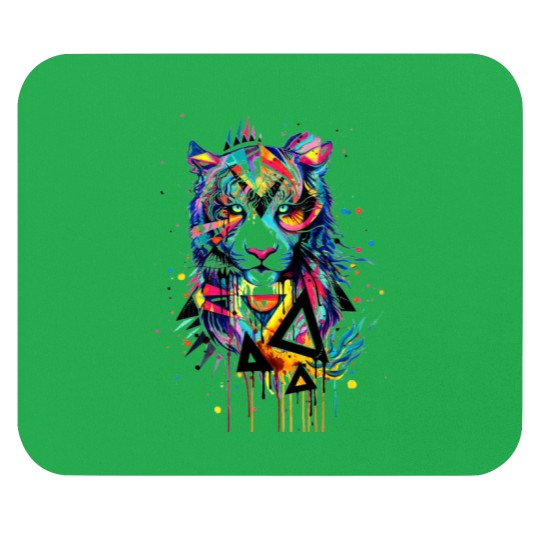 Discover Tiger Watercolor Mouse Pads