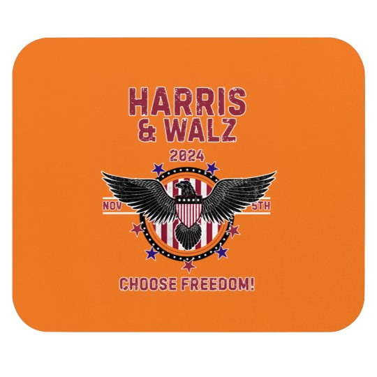 Discover Kamala Harris Names Minnesota Gov. Tim Walz as Her Running Mate Mouse Pads