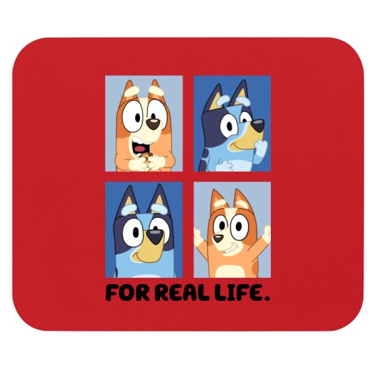Discover BlueyDad For A Real Life Mouse Pads | BlueyDad And Bingo Mouse Pads