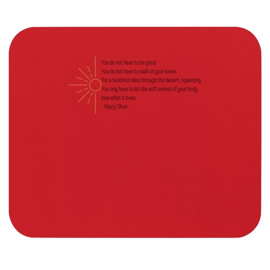 Discover Wild Geese | Mary Oliver Mouse Pads