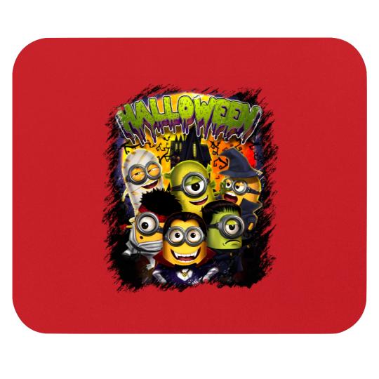 Discover Minions Halloween Mouse Pads Unisex Jersey Short Sleeve Mouse Pads