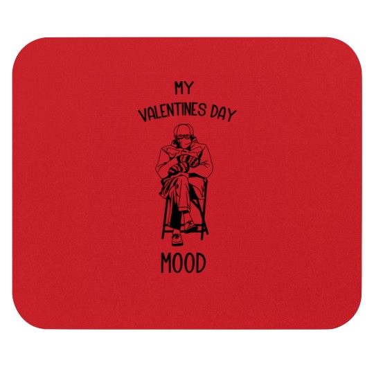 Discover Bernie Sanders Mouse Pads with Mittens Design