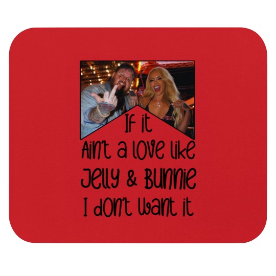 Discover Bunnie and Jellyroll Cute Mouse Pads