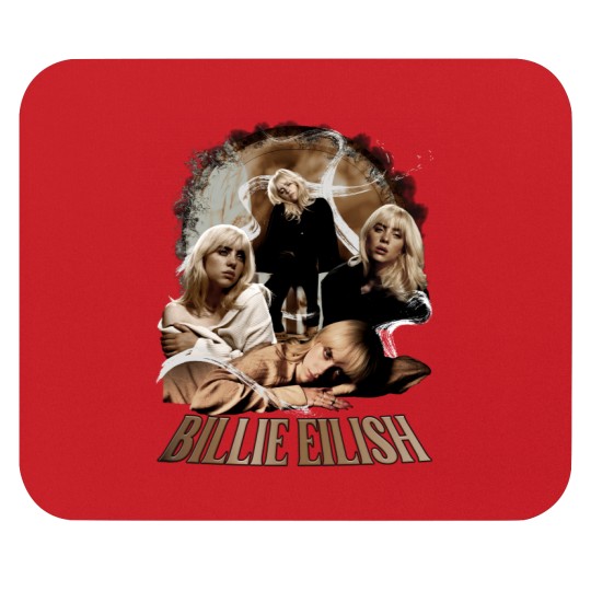 Discover Billie Eilish Mouse Pads || Billie Eilish 90s Bootleg Style