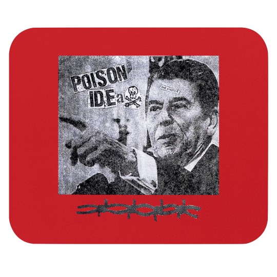 Discover Poison Idea Mouse Pads Vintage Rock Punk Mouse Pads
