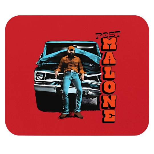 Discover Post Malone F-1 Trillion Truck Mouse Pads, Unique Rapper Gift