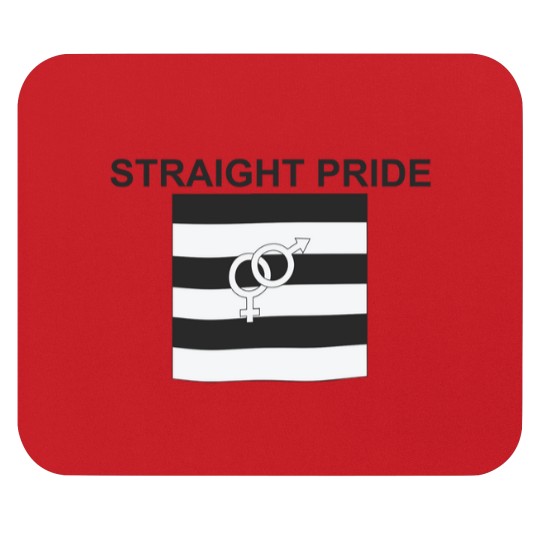 Discover Straight Pride Mouse Pads Gender Symbols Men & Woman