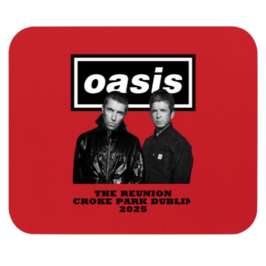 Discover Oasis Croke Park Dublin 2025 The Reunion graphic Mouse Pads