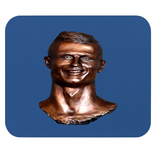 Discover Cristiano Ronaldo Statue Mouse Pads