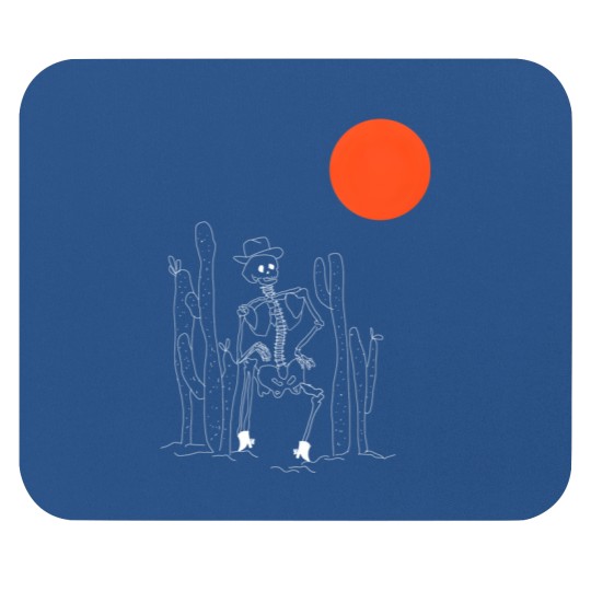 Discover Blood Moon Skeleton Reverse Mouse Pads