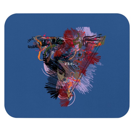 Discover Rainbow Kitten Surprise RKS Trianglefunny Mouse Pads