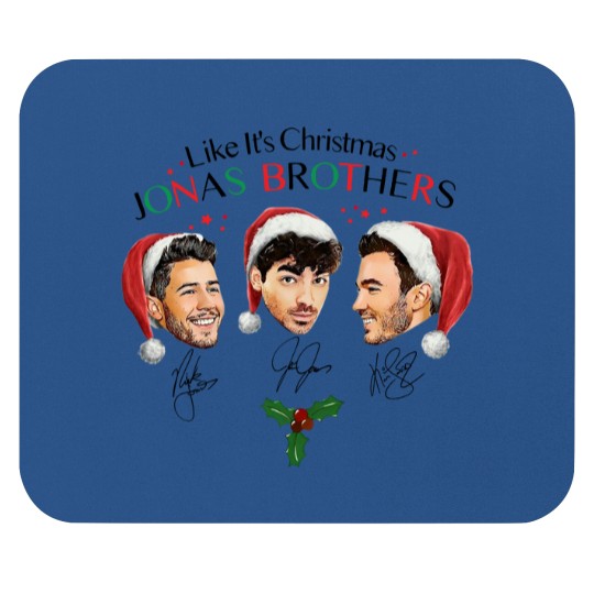 Discover Like It's Christmas Jonas Brothers Mouse Pads Unisex Mouse Pads For Men Women S-5XL