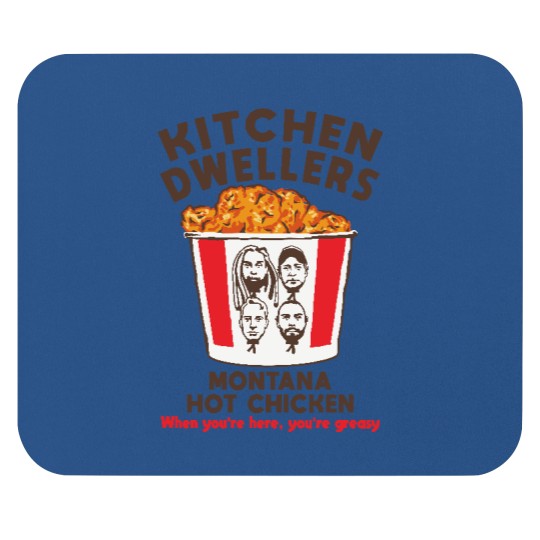 Discover Kitchen Dwellers Hot Chicken | Kitchen Dwellers Band Mouse Pads