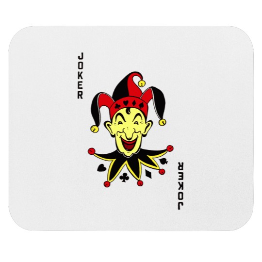 Discover The JOKER Card Premium Mouse Pads