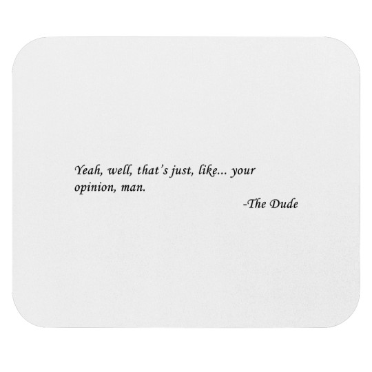 Discover The Dude  4 Mouse Pads