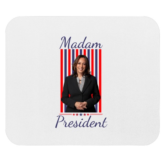 Discover Kamala Harris Presidential Mouse Pad - Madam President