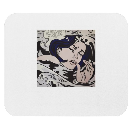 Discover Popular Mouse Pads Roy Lichtenstein  on sinking  Mouse Pads