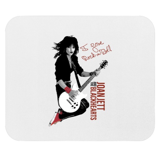 Discover New Joan Jett Rock N Roll Funny Mouse Pads Mouse Pads