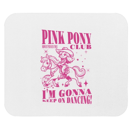 Discover Pink Pony Club Kid Mouse Pads, Chappell Roan Youth Mouse Pads, Midwest Princess Tour