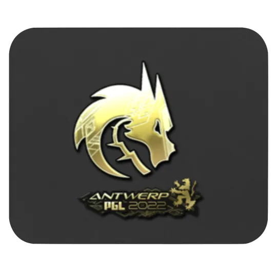 Discover Team spirit csgo (Gold) Mouse Pads